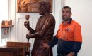 Sculptor draws on fatherhood to tell the story of St Joseph