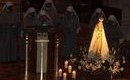 Crowds Flock to Pilgrim Statue of Fatima