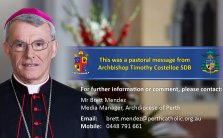 Archbishop’s Pastoral Letter