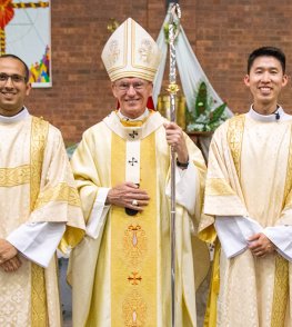 Errol and Jason ordained to the diaconate
